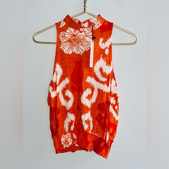 Rachel Zoe Floral Sleeveless Top sz S NWT - Picture 1 of 6